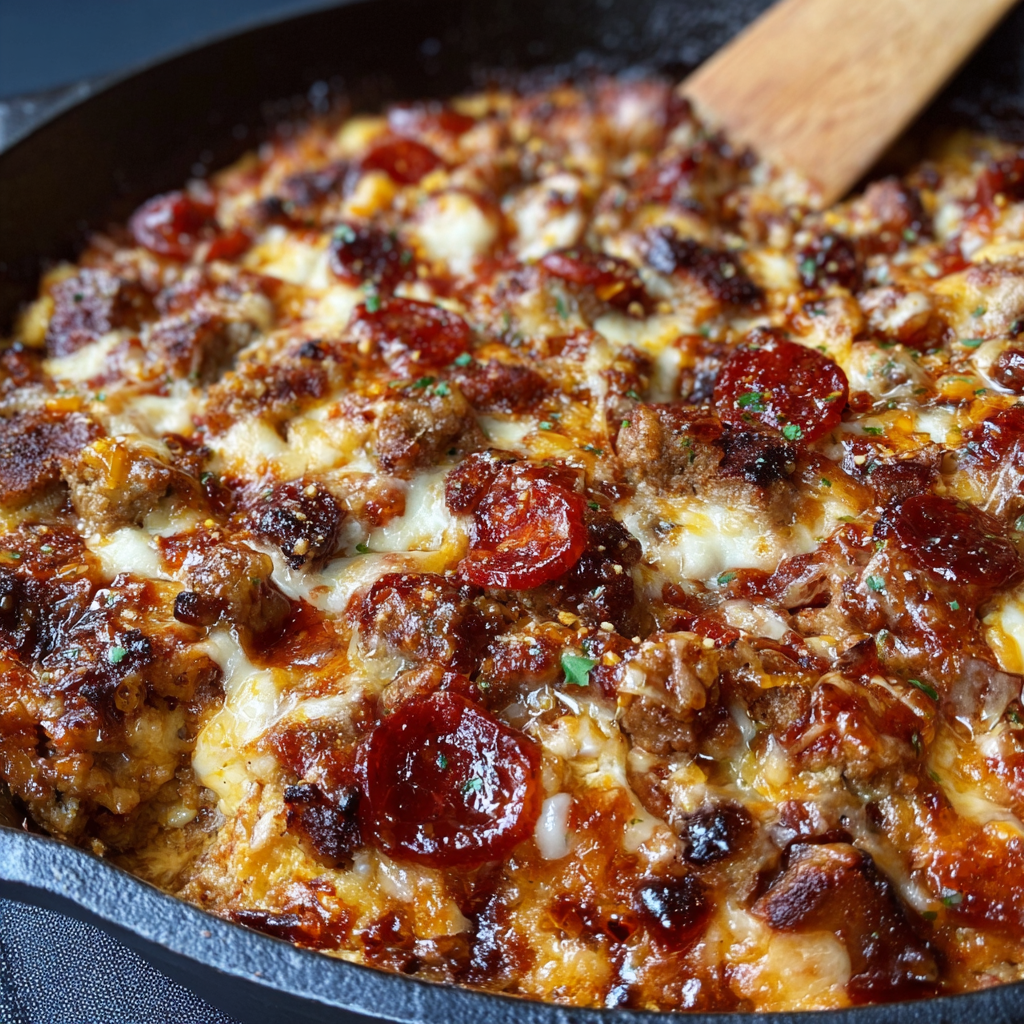 Hot Honey Smoked Pizza Dip