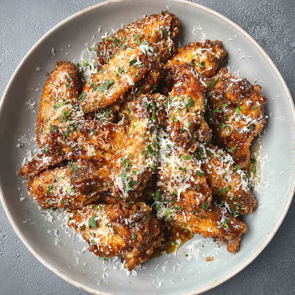 Smoked Cajun Alfredo Chicken Wings