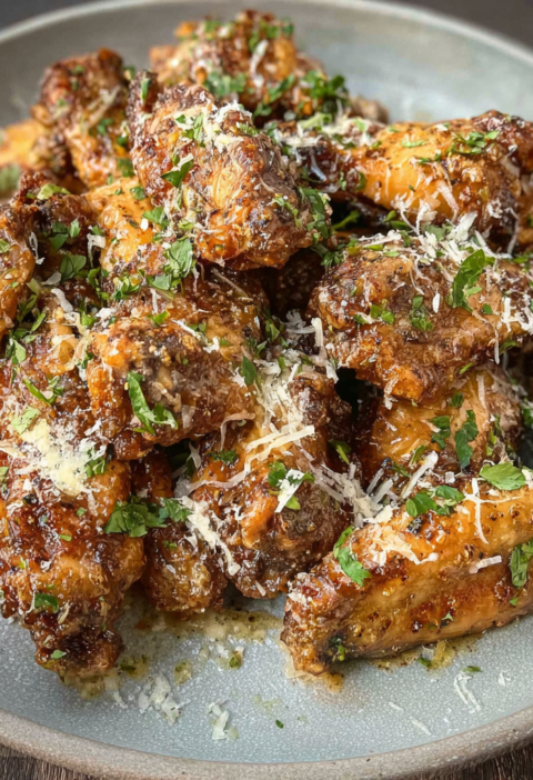 Smoked Cajun Alfredo Chicken Wings