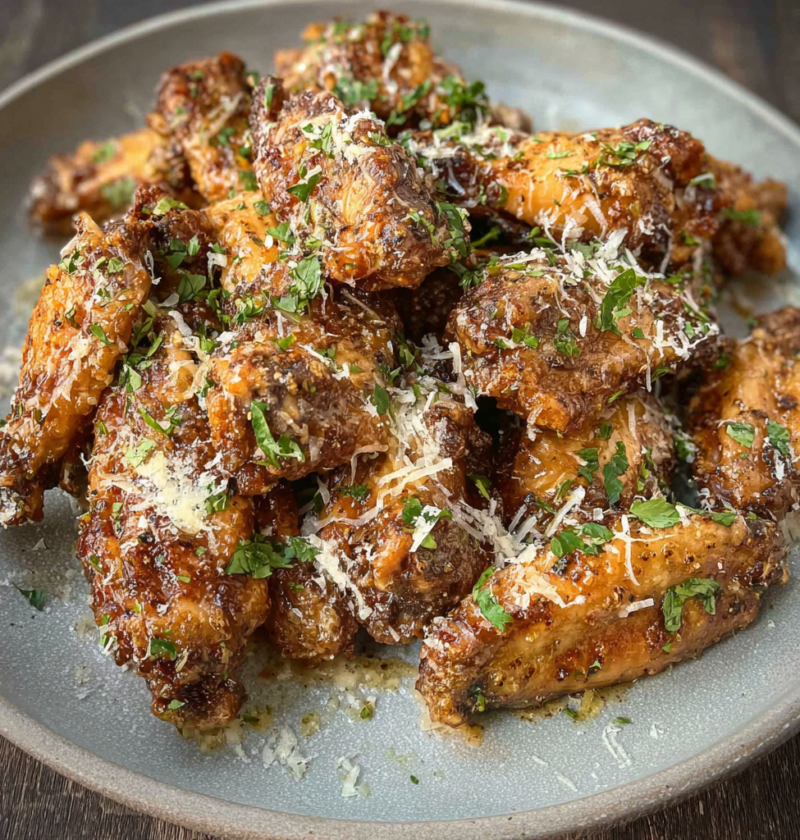 Smoked Cajun Alfredo Chicken Wings