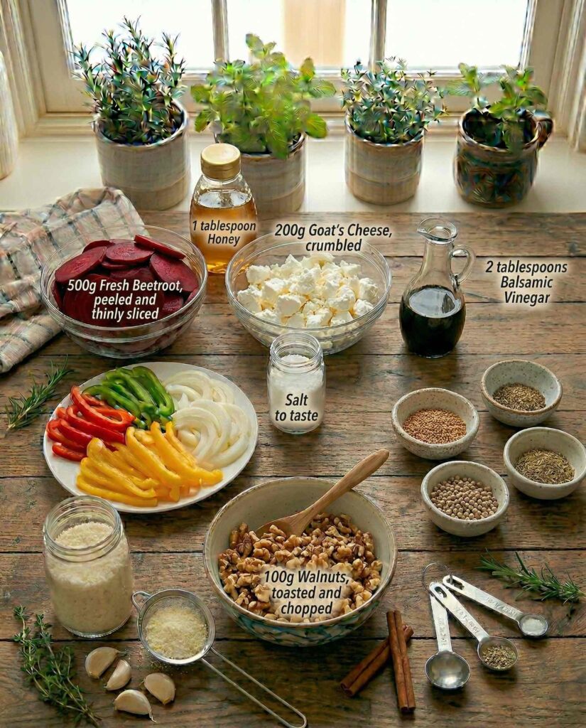 Colorful Beetroot and Goat’s Cheese Terrine for Effortless Elegance Recipe