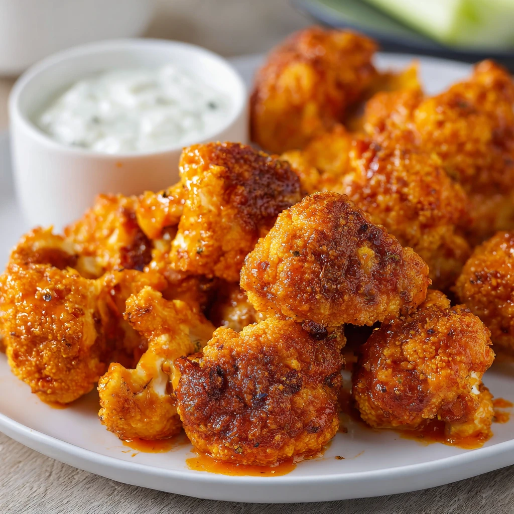Air Fryer Cauliflower Wings