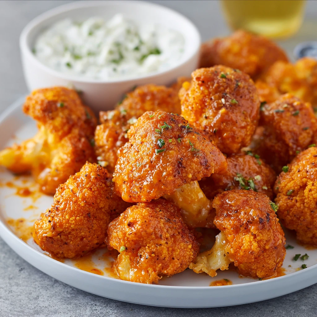 Air Fryer Cauliflower Wings