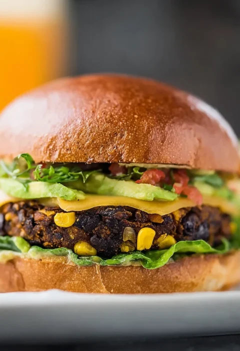 Black Bean Power Burger