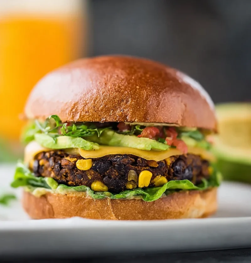Black Bean Power Burger