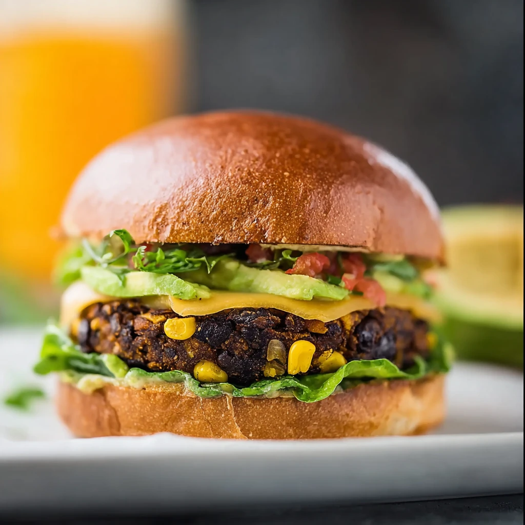 Black Bean Power Burger