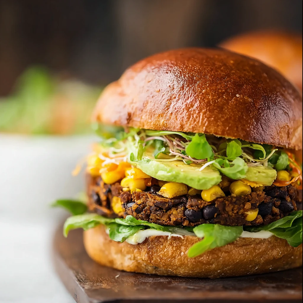 Black Bean Power Burger