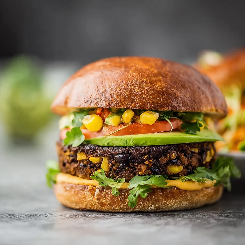 Black Bean Power Burger