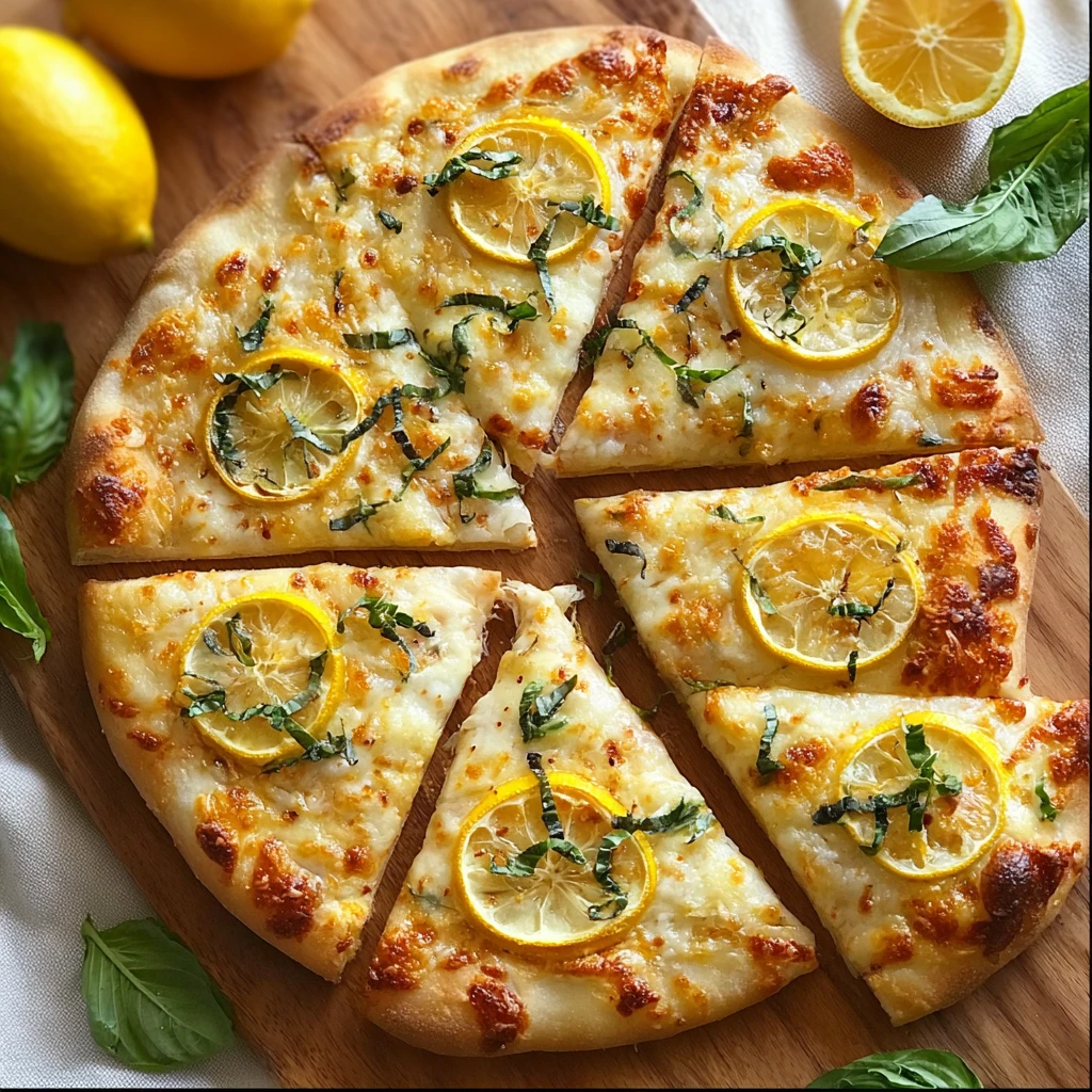 Bright Zesty Lemon Pizza Fresh Twist Dinner