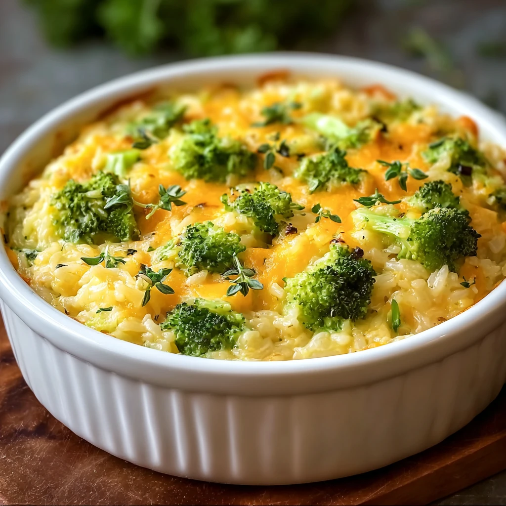 Broccoli Cheese Rice Casserole: Cozy Comfort for Any Night