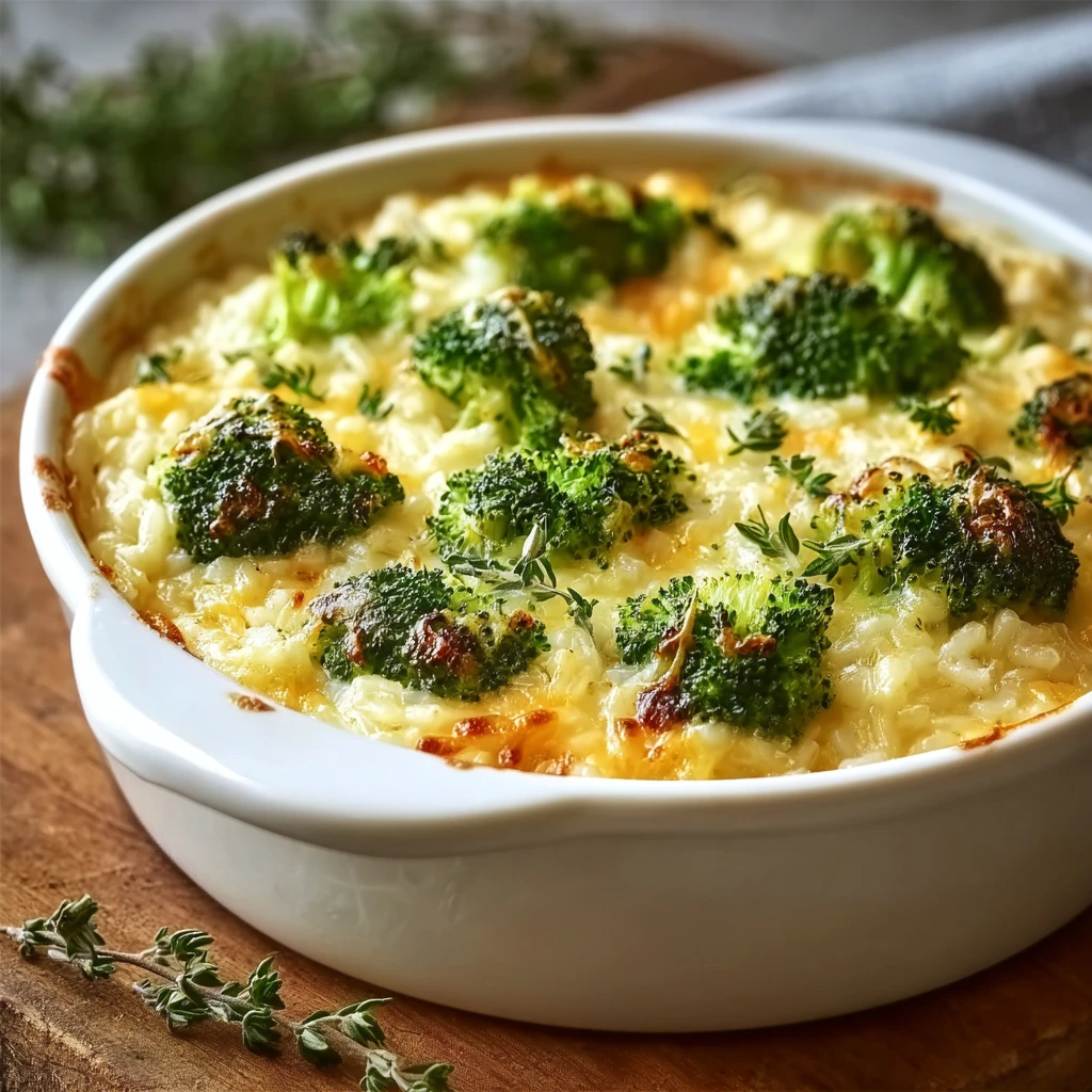 Broccoli Cheese Rice Casserole Cozy Comfort Any Night