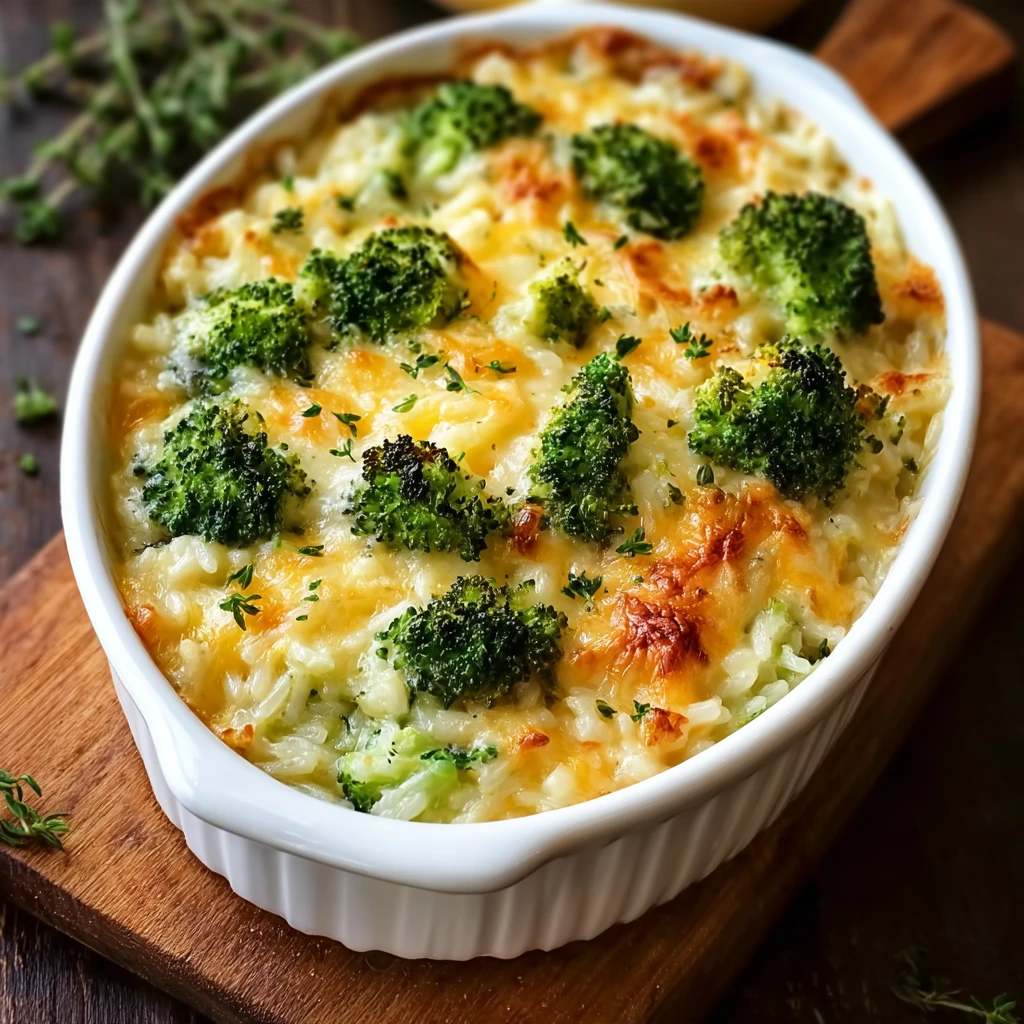 Broccoli Cheese Rice Casserole Cozy Comfort Any Night