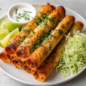 Buffalo Chicken Taquitos