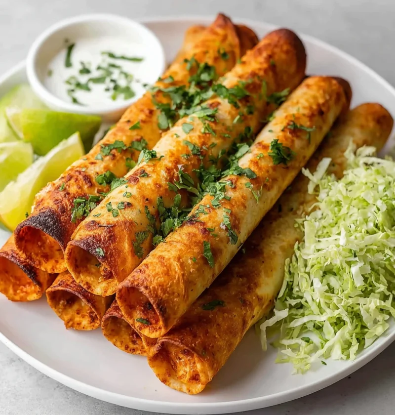Buffalo Chicken Taquitos