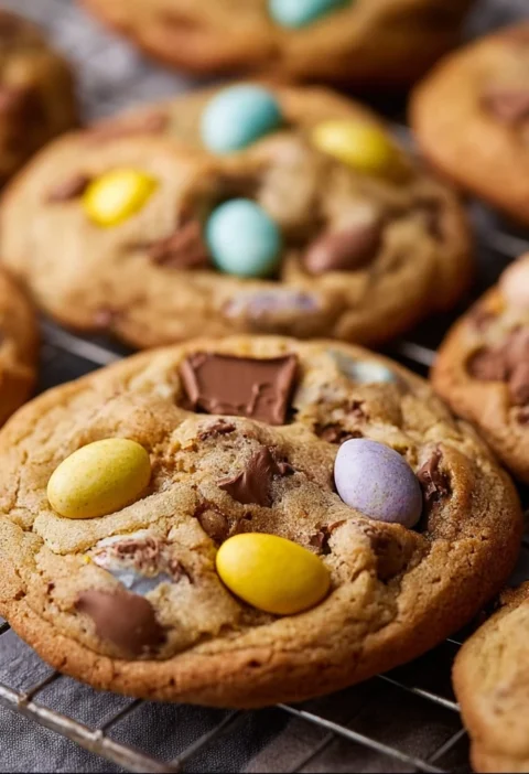 Cadbury Egg Cookies