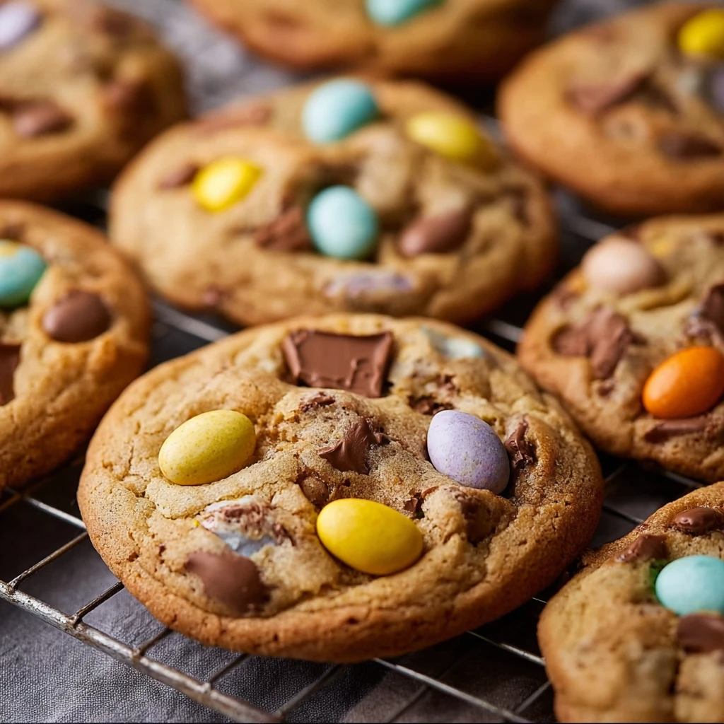 Cadbury Egg Cookies
