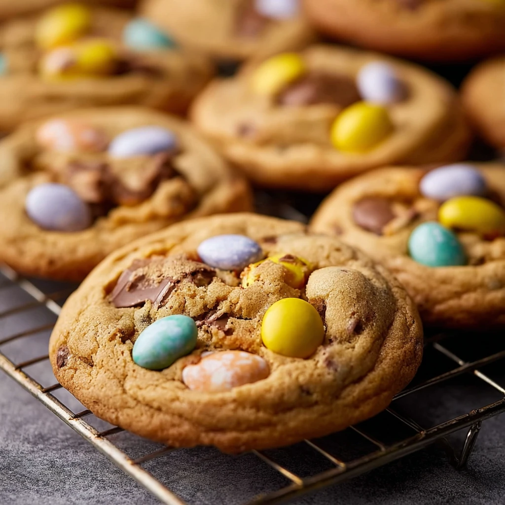 Cadbury Egg Cookies