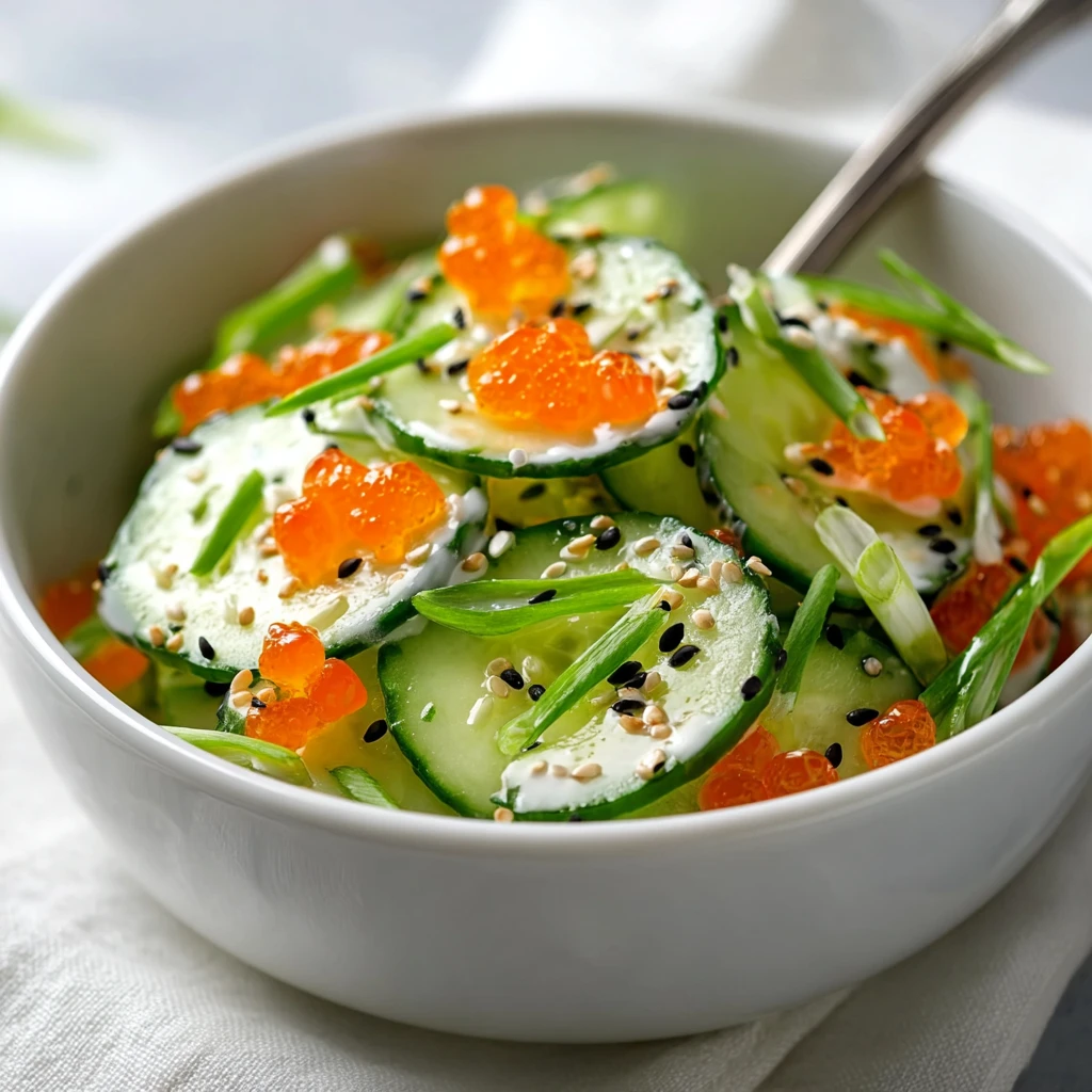 California Roll Cucumber Salad: Refreshing, No-Cook Delight Recipe