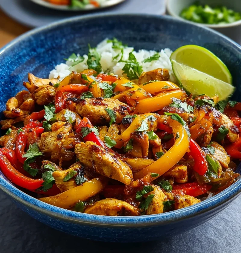 Chicken Fajita Bowl Incredible Ultimate Recipe Everyone