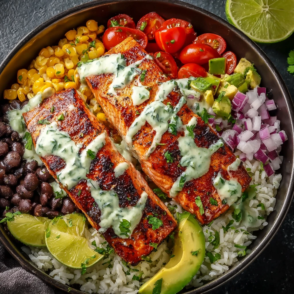 Chipotle Honey Salmon Bowls: A 20-Minute Recipe