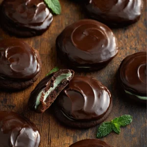 Chocolate Mint Cookies