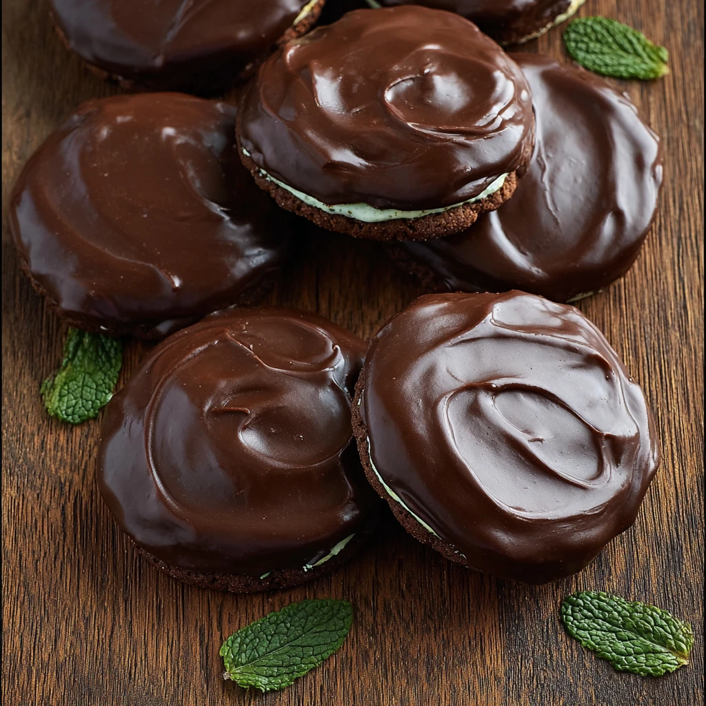 Chocolate Mint Cookies