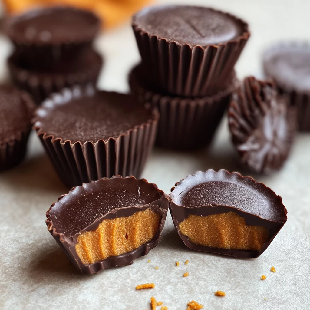 Chocolate Pumpkin Butter Cups