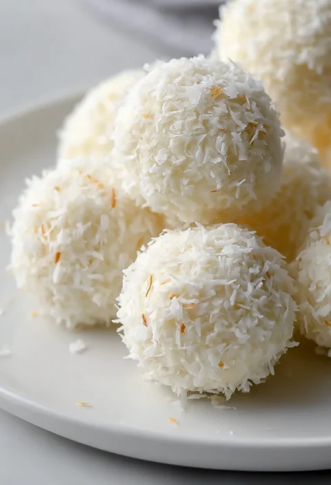 Coconut Sweetened Condensed Milk Snowballs Delicious Treats