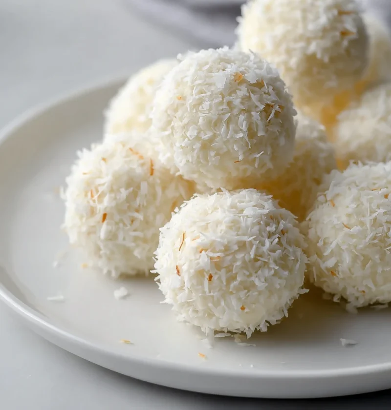 Coconut Sweetened Condensed Milk Snowballs Delicious Treats