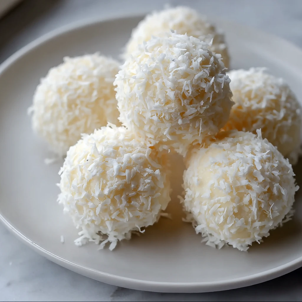 Coconut Sweetened Condensed Milk Snowballs Delicious Treats