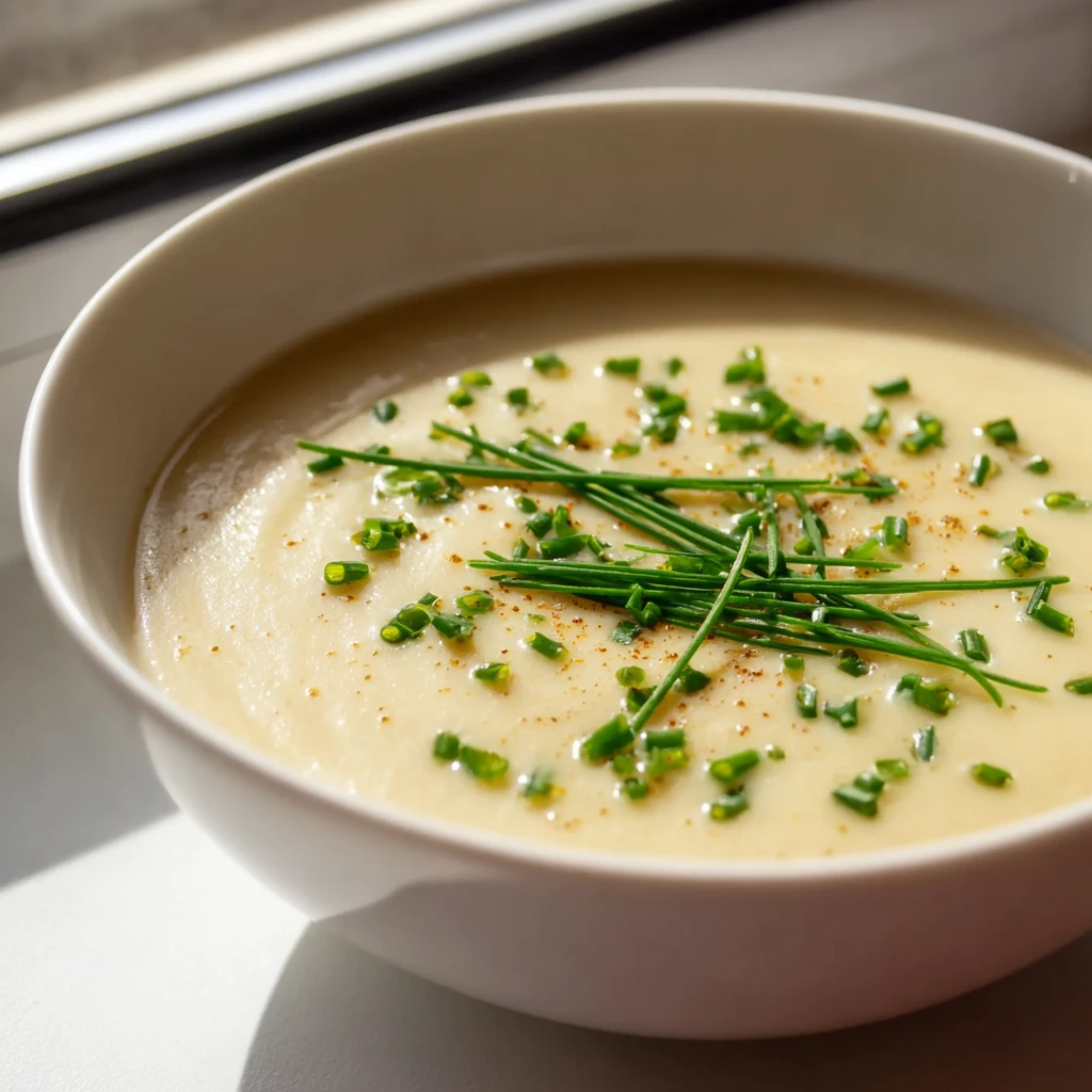 Creamy Garlic Potato and Leek Soup: Comfort in a Bowl