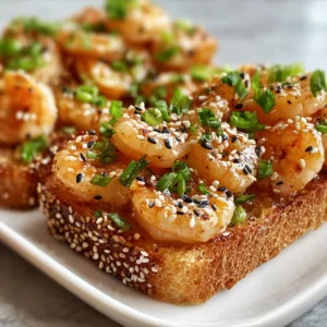 Crispy Sesame Shrimp Toast: A Flavorful Air Fryer Delight