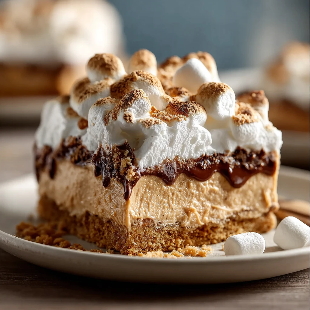 Delicious Peanut Butter Golden Grabeef Hams S’mores Bars Recipe