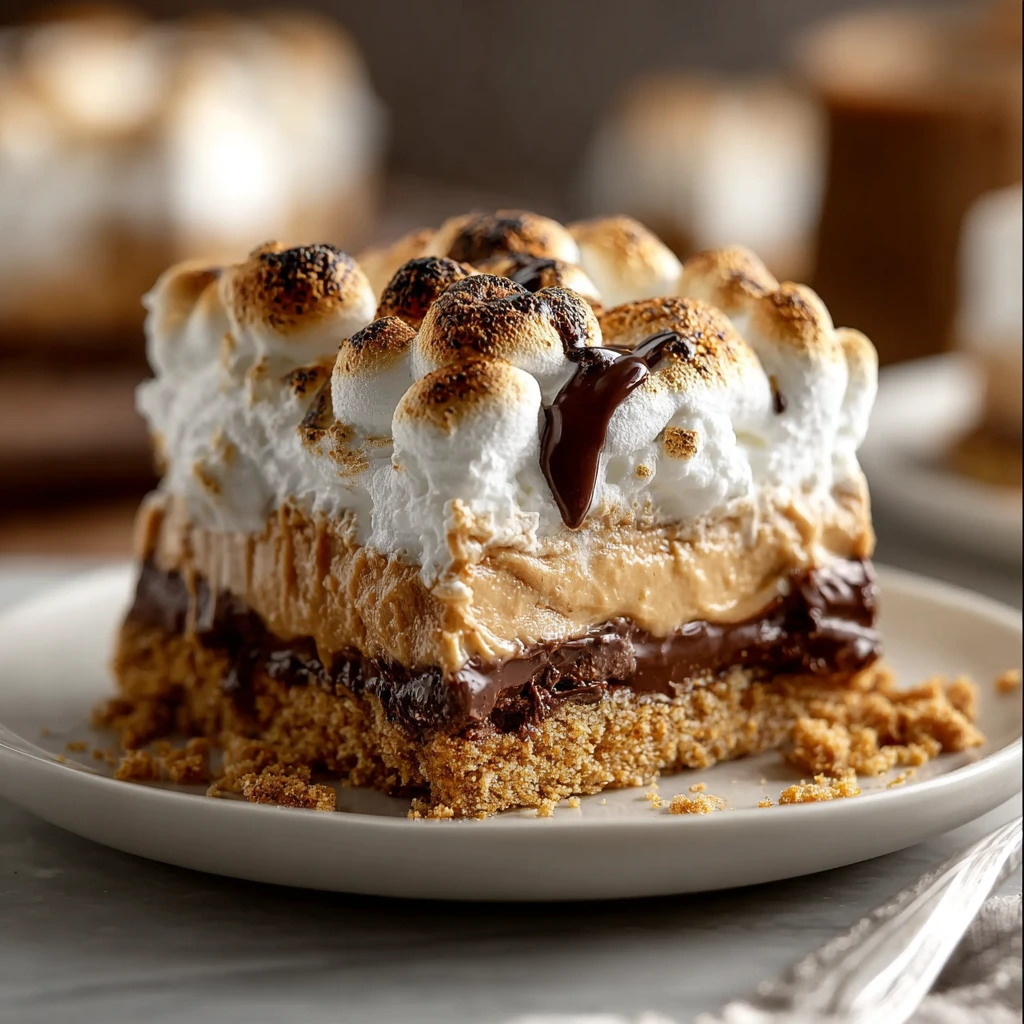 Delicious Peanut Butter Golden Grabeef Hams Smores Bars