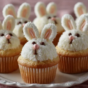 Easter Bunny Cupcakes: Irresistibly Creamy Delights!