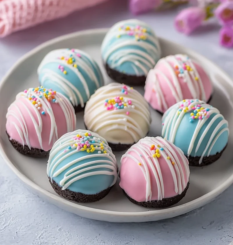Easter Egg Oreo Cookie Balls Nobake Delight Spring