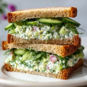 Easy Cucumber Salad Sandwiches: 10 Simple Steps for Fresh Lunch