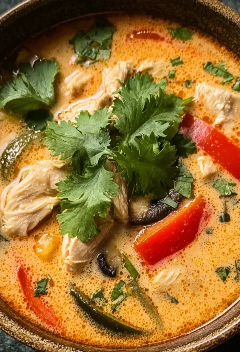 Thai Coconut Chicken Soup