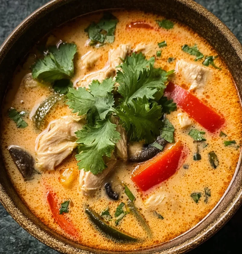 Thai Coconut Chicken Soup