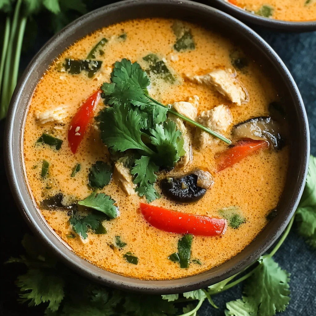 Thai Coconut Chicken Soup