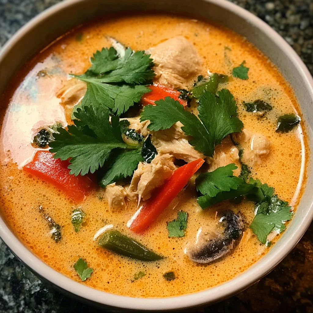 Thai Coconut Chicken Soup