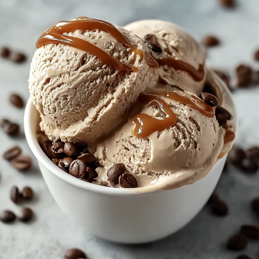 Guilt-Free Creami Mocha Espresso Protein Ice Cream Delight