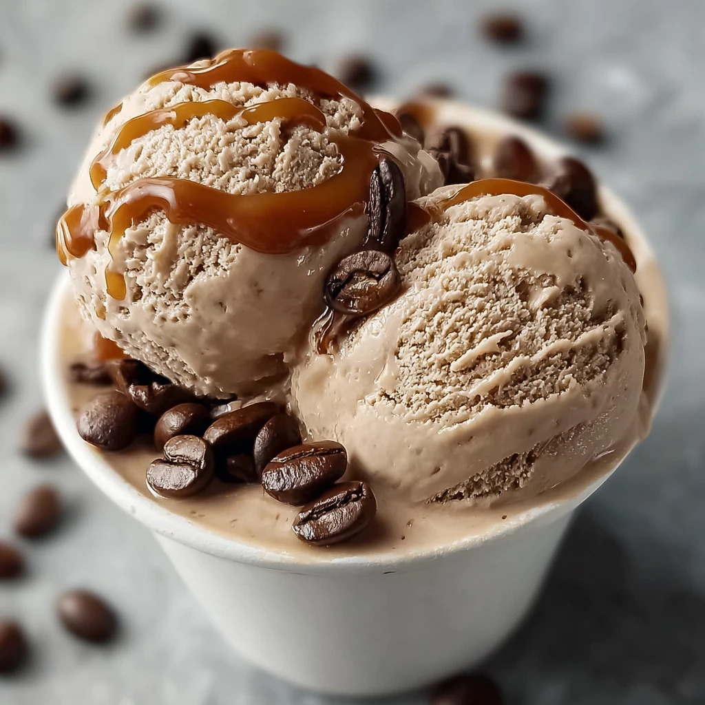 Guiltfree Creami Mocha Espresso Protein Ice Cream Delight