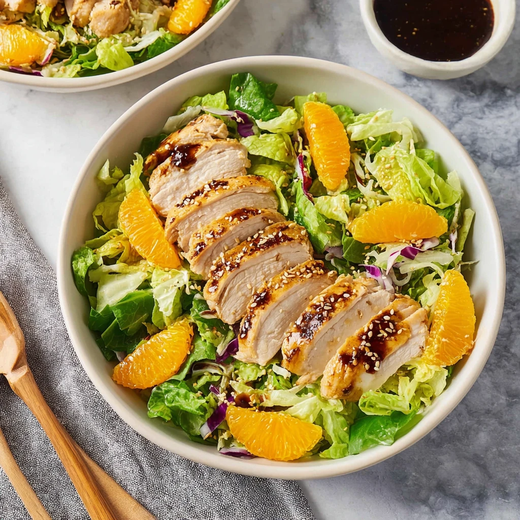 High Protein Asian Chicken Salad