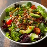 High Protein Chicken Tzatziki Salad Couscous