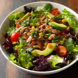 High Protein lamb Shoulder Carnitas Salad Recipe Crockpot