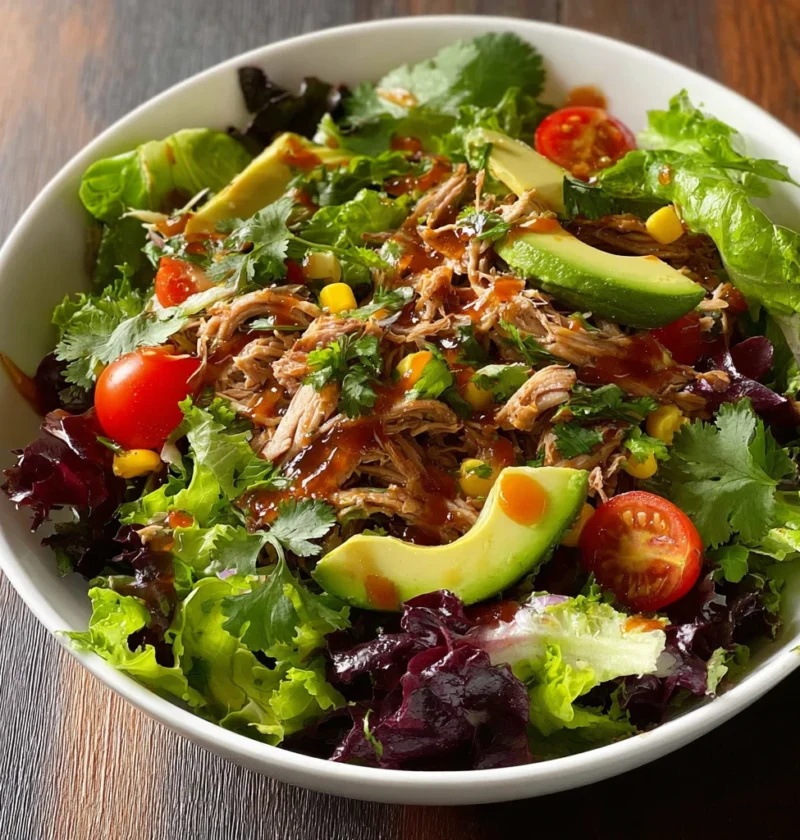 High Protein Lamb Shoulder Carnitas Salad Recipe Crockpot