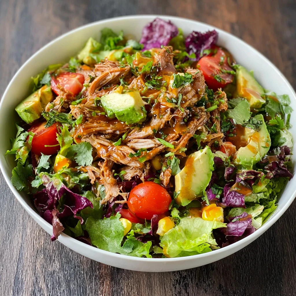 High Protein Lamb Shoulder Carnitas Salad Recipe Crockpot