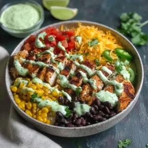 High Protein Southwest Chicken Bowls