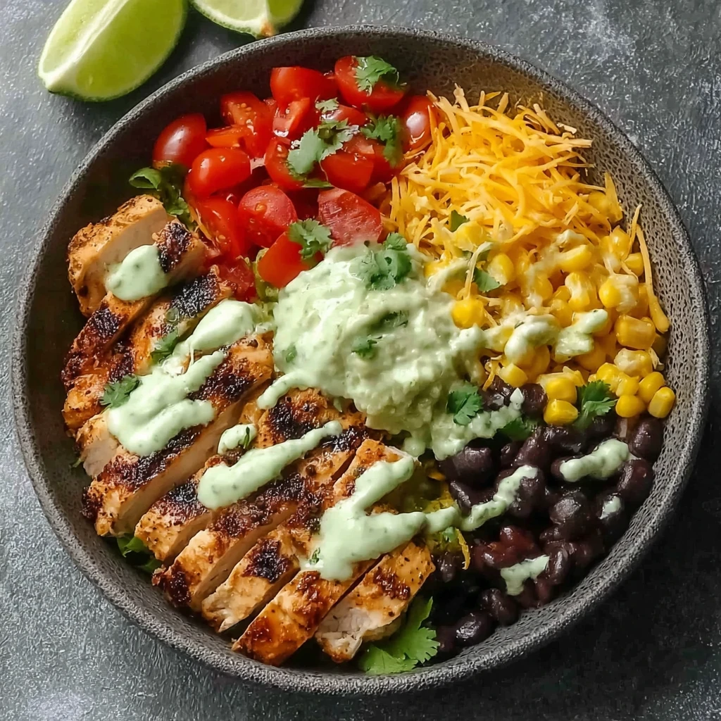 High Protein Southwest Chicken Bowls